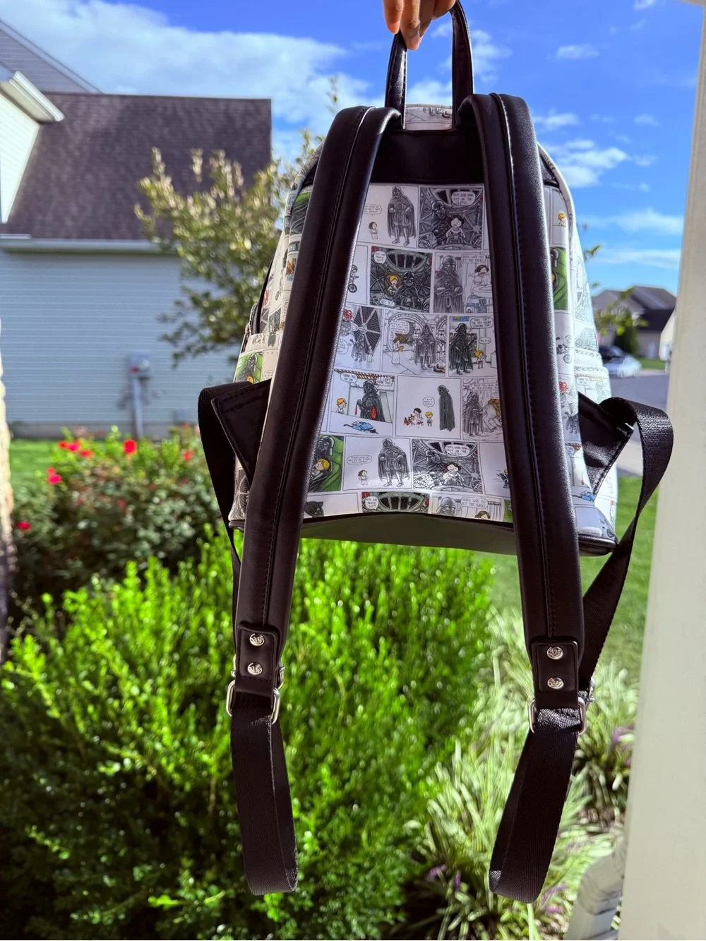 Loungefly Star Wars Darth Vader and Son Comic Mini Backpack Jeffrey Brown